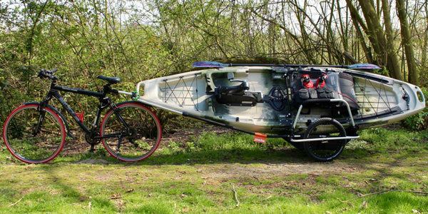 Bike trailers for fishing and boats - reacha